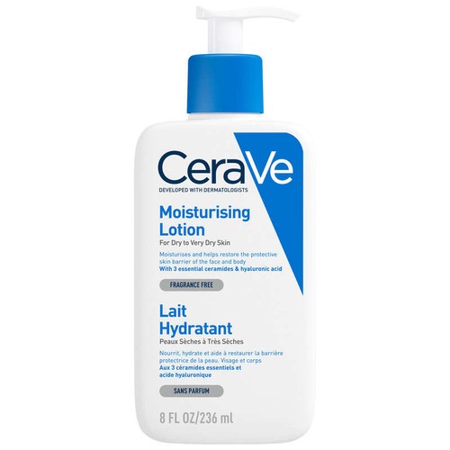 [Para] CeraVe Lait Hydratant visage et corps pour les peaux sèches à très sèches 236ml