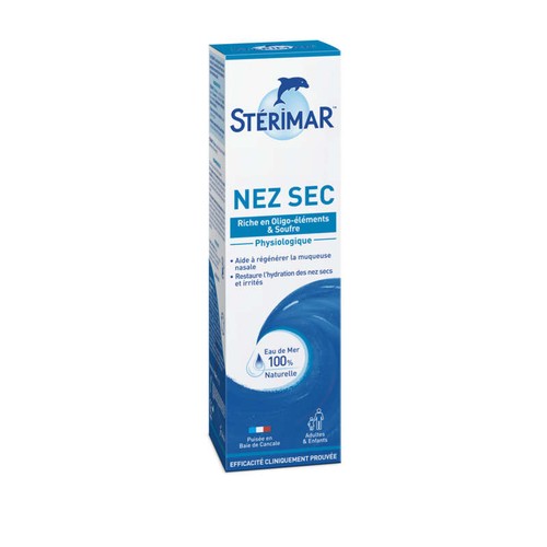 [Para] Stérimar Nez fragilisé enrichie en soufre Spray Physiologique 100ml