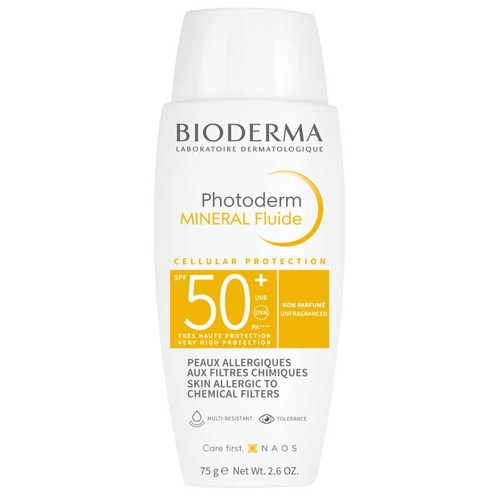 [Para] Bioderma Photoderm Mineral Fluide Non Parfumé Spf 50+ 75g