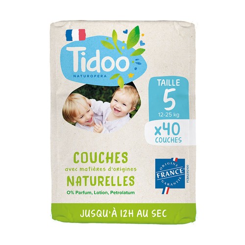 [Para] [Par Naturalia] Tidoo avec Matières Naturelles T5 (12-25kg) x40