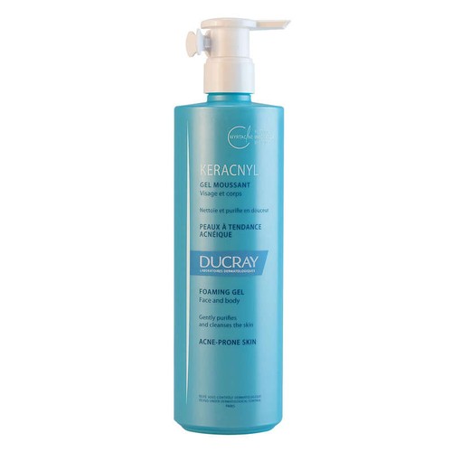[Para] Ducray Keracnyl Gel Moussant Nettoyant Purifiant Visage peau grasse 400ml