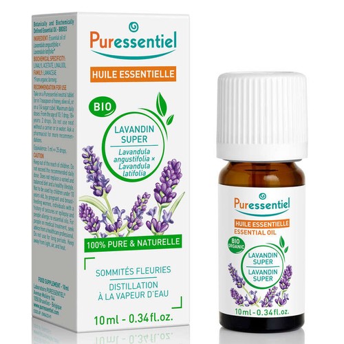 [Para] Puressentiel huile essentielle lavandin super bio 10ml
