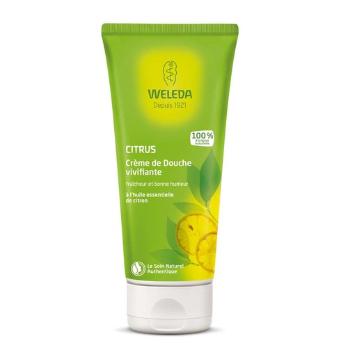 [Para] Weleda Crème De Douche Vivifiante Bio Au Citrus 200ml