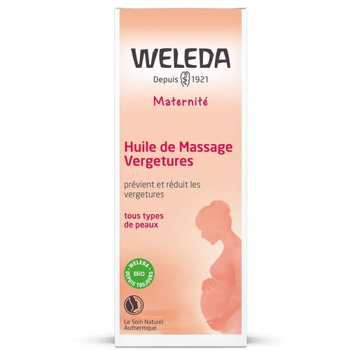 [Para] Weleda Huile de Massage Vergetures 100ml