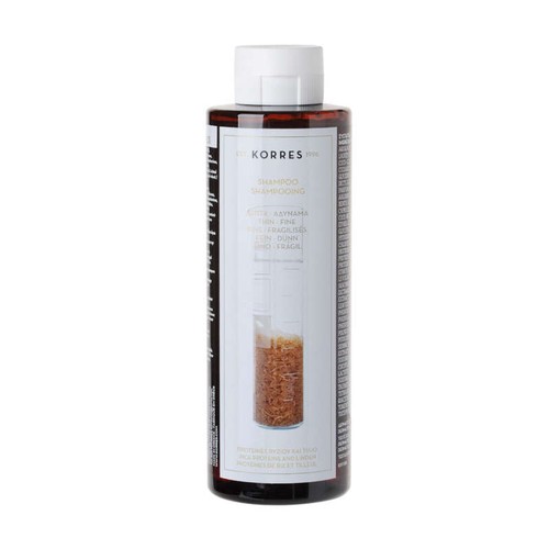 [Para] Korres Shampooing Protéines de Riz et Tilleul 250ml