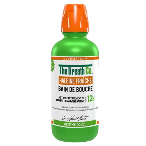[Para] The Breath Co. Haleine fraîche bain bouche menthe douce 500ml