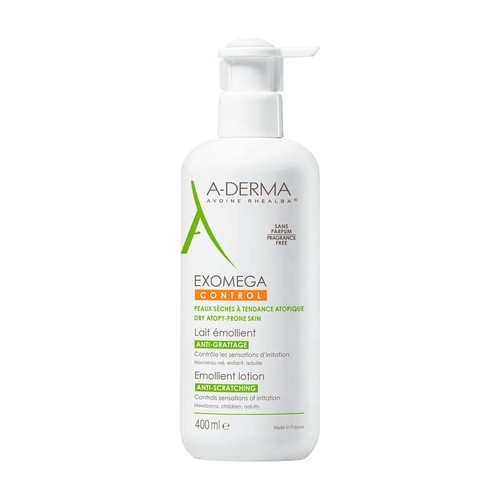 [Para] A-Derma Exomega Control Lait Émollient Anti-Grattage 400ml