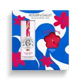 [Para] Roger & Gallet Coffret Bougie Parfumée et Eau Parfumée Bienfaisante Gingembre Rouge 100ml