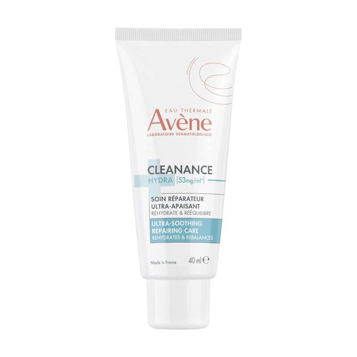 [Para] Eau Thermale Avène Cleanance  HYDRA Crème apaisante peaux desséchées et irritées par traitements 40ml