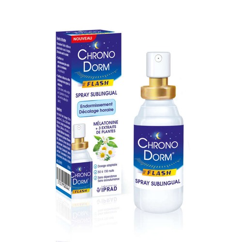 [Para] Chronodorm Spray Sublingual Mélatonine + 3 Extraits De Plantes 30ml