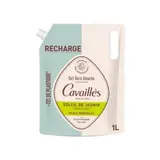 [Para] Cavaillès Gel Bain Douche Peaux Sensibles Soleil de Jasmin Écorecharge 1L