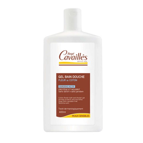 [Para] Rogé Cavaillès Gel bain douche fleur de coton 400ml