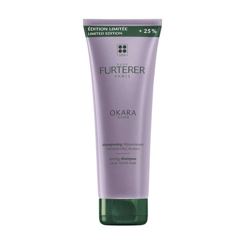 [Para] René Furterer Okara Silver Shampooing Déjaunissant Cheveux Blancs & Gris et Blonds 200ml