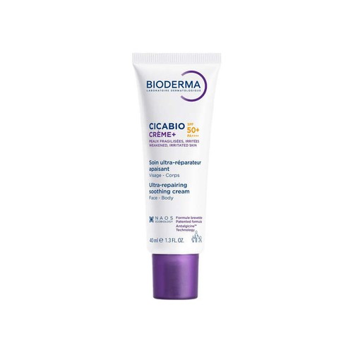 [Para] Bioderma SPF50+ Cicabio Crème+ Soin ultra réparateur apaisant 40ml