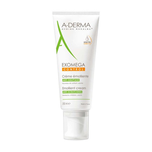 [Para] A-Derma Exomega Control Crème Emolliente Anti-Grattage Cosmétique Stérile 200ml