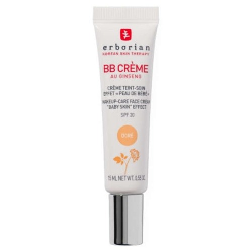 [Para] Erborian BB Crème Teint-Soin au Ginseng effet "Peau de Bébé" SPF20 15ml - Teinte Doré