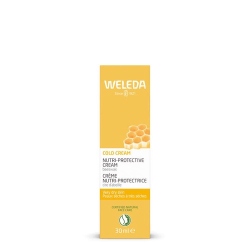 [Para] Weleda Cold Cream Visage à la cire d'abeille Bio 30ml