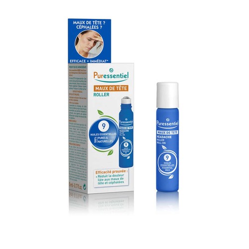 [Para] Puressentiel Roller Maux de Tête aux 9 Huiles Essentielles 10ml