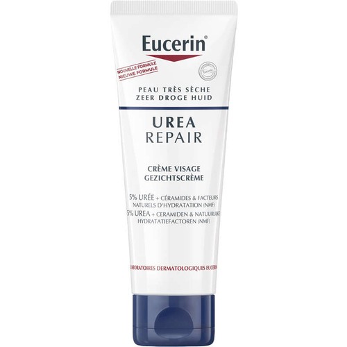 [Para] Eucerin UREAREPAIR Crème Visage 5% d'Urée 50ml