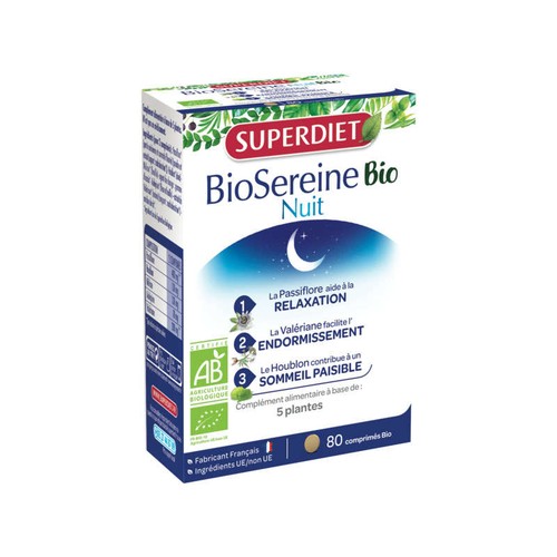[Para] [Par Naturalia] Superdiet Complément Alimentaire 5 Plantes Comprimé Bio x80
