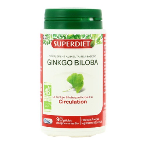 [Para] Super Diet Ginkgo Biloba Bio - 90 Gélules