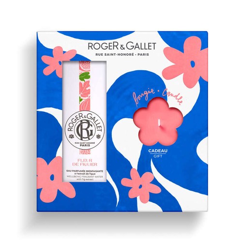[Para] Roger & Gallet Bougie Parfumée et Eau Parfumée Bienfaisante Fleur De Figuier 100ml