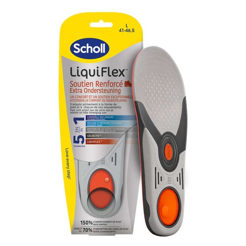 [Para] Scholl Semelles LiquiFlex Soutien Renforcé 41-46.5 x1