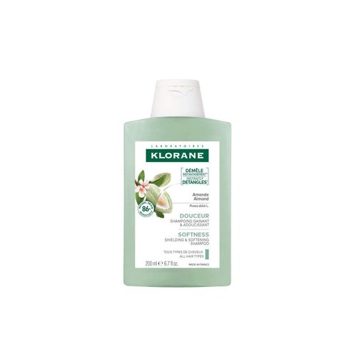 [Para] Klorane Shampoing Douceur & Tenue au Lait d’Amande Pour Tous types de cheveux 200ml