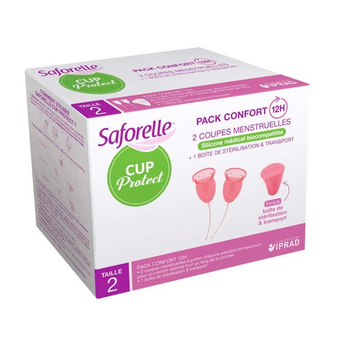 [Para] Saforelle Cup Protect 2 Coupes Menstruelles T2 x2
