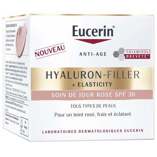 [Para] Eucerin Hyaluron-Filler + Elasticity Soin de Jour Rose SPF30 50ml