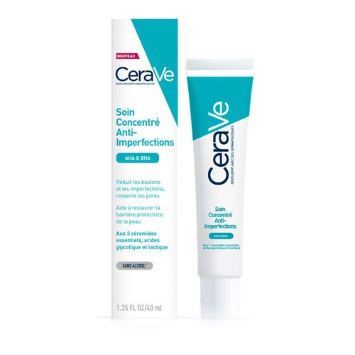 [Para] Cerave Soin Concentré Anti-Imperfections AHA & BHA 40ml