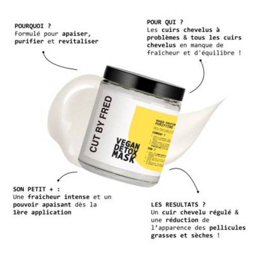 [Para] Cuty by Fred Masque végan detox 250ml