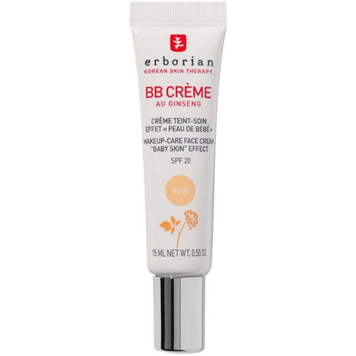 [Para] Erborian BB Crème Teint Soin effet "Peau de Bébé" au Ginseng SPF20 15ml - Nude