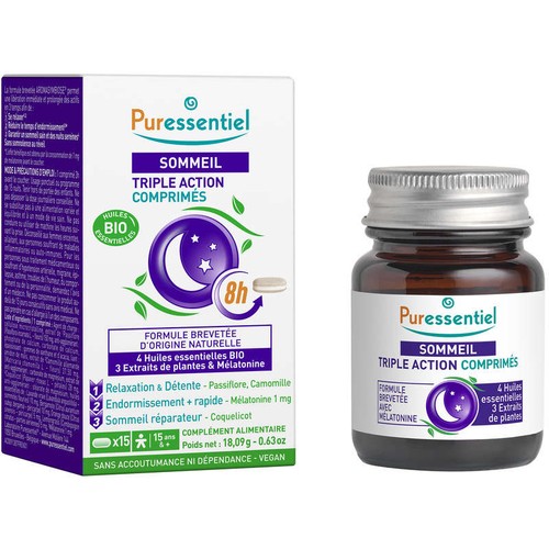 [Para] Puressentiel Comprimés Triple Action Sommeil x15