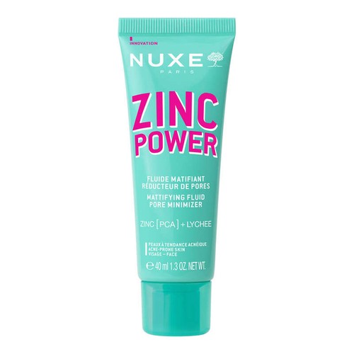 [Para] Nuxe Fluide Matifiant Réducteur De Pores Zinc Power 40ml