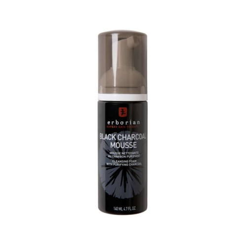 [Para] Erborian Black Charcoal Mousse Nettoyante au Charbon Purifiant 140ml
