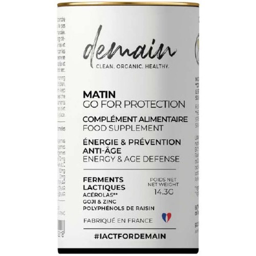 [Para] Demain Go For Detox Complément Alimentaire Energie AntiÂge 14.3g