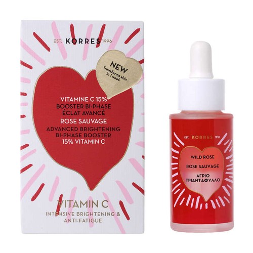 [Para] Korres Booster Bi-Phase Eclat Avancé Rose Sauvage 30ml