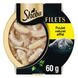 Sheba Filets Les Effilés de Poulet pour chat adulte 60g