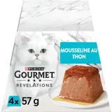 Purina Gourmet Révélations Mousseline Au Thon 4x57g