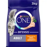 Purina One Croquettes Chat Adulté Au Poulet Et Céréales 3kg