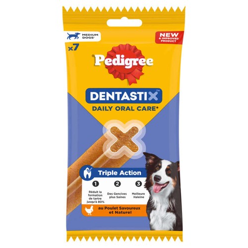 Pedigree Dentastix Bâtonnets pour chien moyen 180g