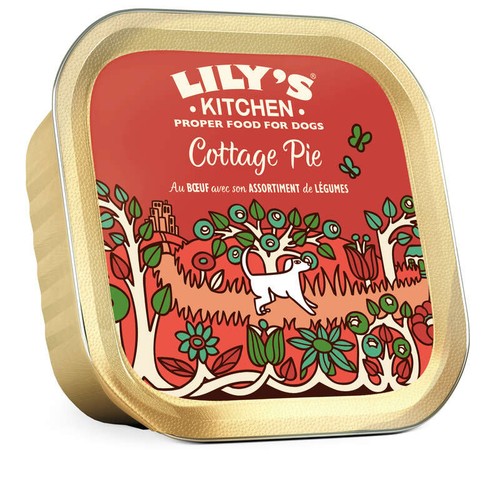 Lily's Kitchen Adulte - Terrine : Cottage Pie : Bœuf et Légumes 150g