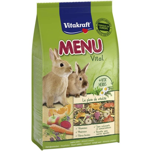 Vitakraft Menu Pour Lapins Nains 800g