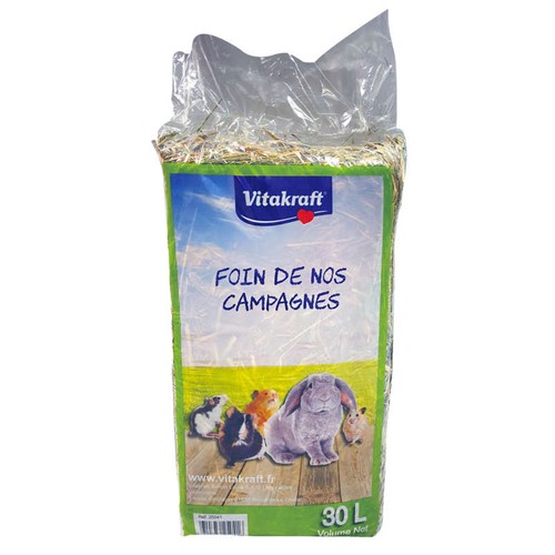 Vitakraft Foin Pour Rongeurs 30L