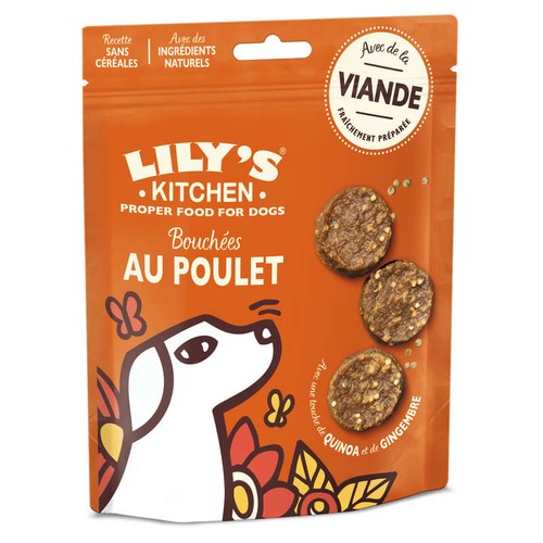 Lily's Kitchen Adulte - Friandises : Bouchées au Poulet 70g