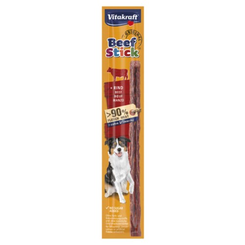 Vitakraft Beef-Stick Salami, Aliment Complémentaire Pour Chien 12g