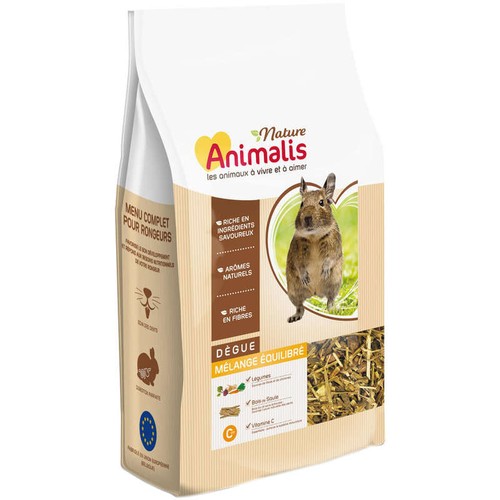 Animalis Nature Mélange Équilibré pour Dègue 1kg