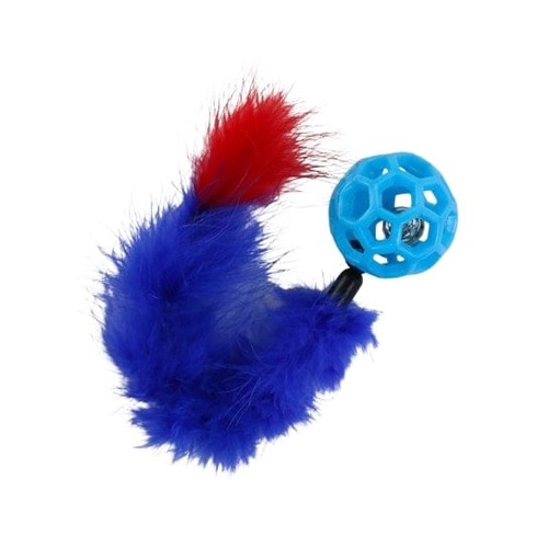 Wouapy  Balle TPR queue boa pour chat