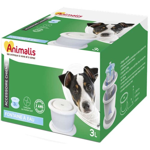 Animalis Fontaine à Eau pour Chien 3L